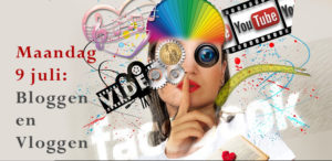 bloggen en vloggen maandag 9 juli in delft